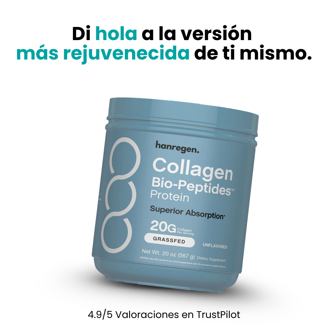 Hanregen Colágeno® Péptidos de Alta Pureza Anti-Edad