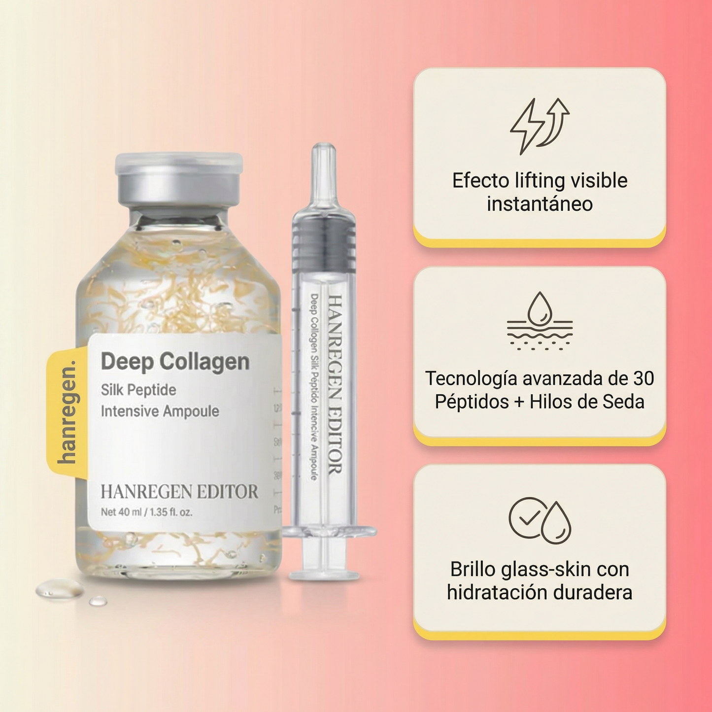 Hanregen® Sérum de Colágeno Korean Silk
