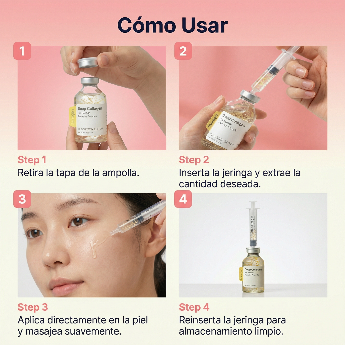 Hanregen® Sérum de Colágeno Korean Silk