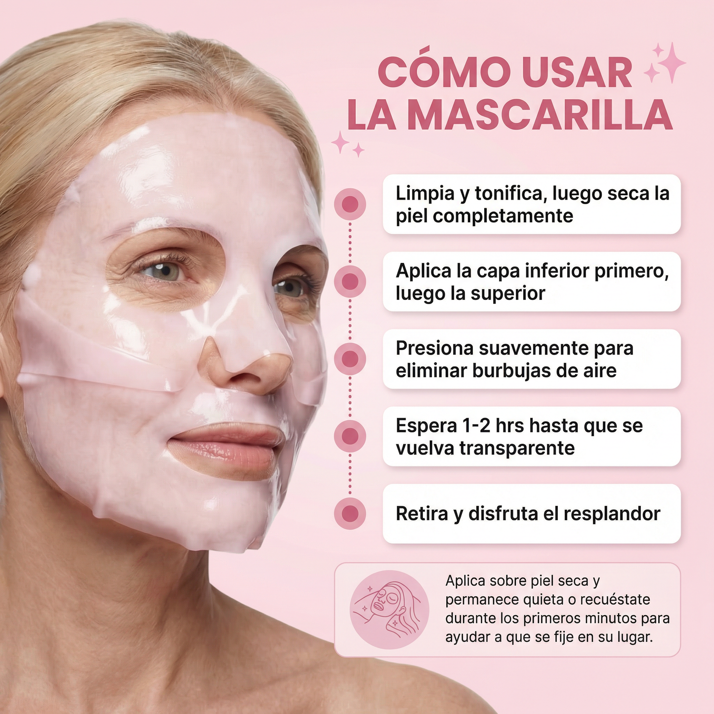 Hanregen® Mascarilla PDRN de Salmón y Colágeno