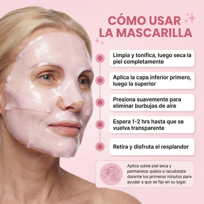 Hanregen® Mascarilla PDRN de Salmón y Colágeno